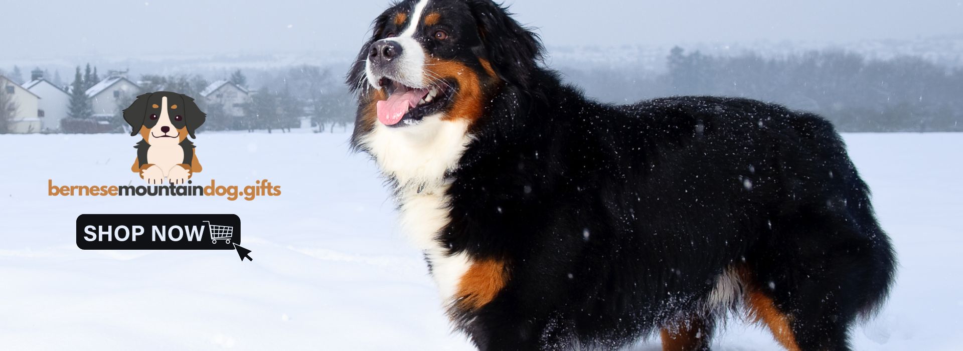 Bernese Mountain Dog Gifts Banner