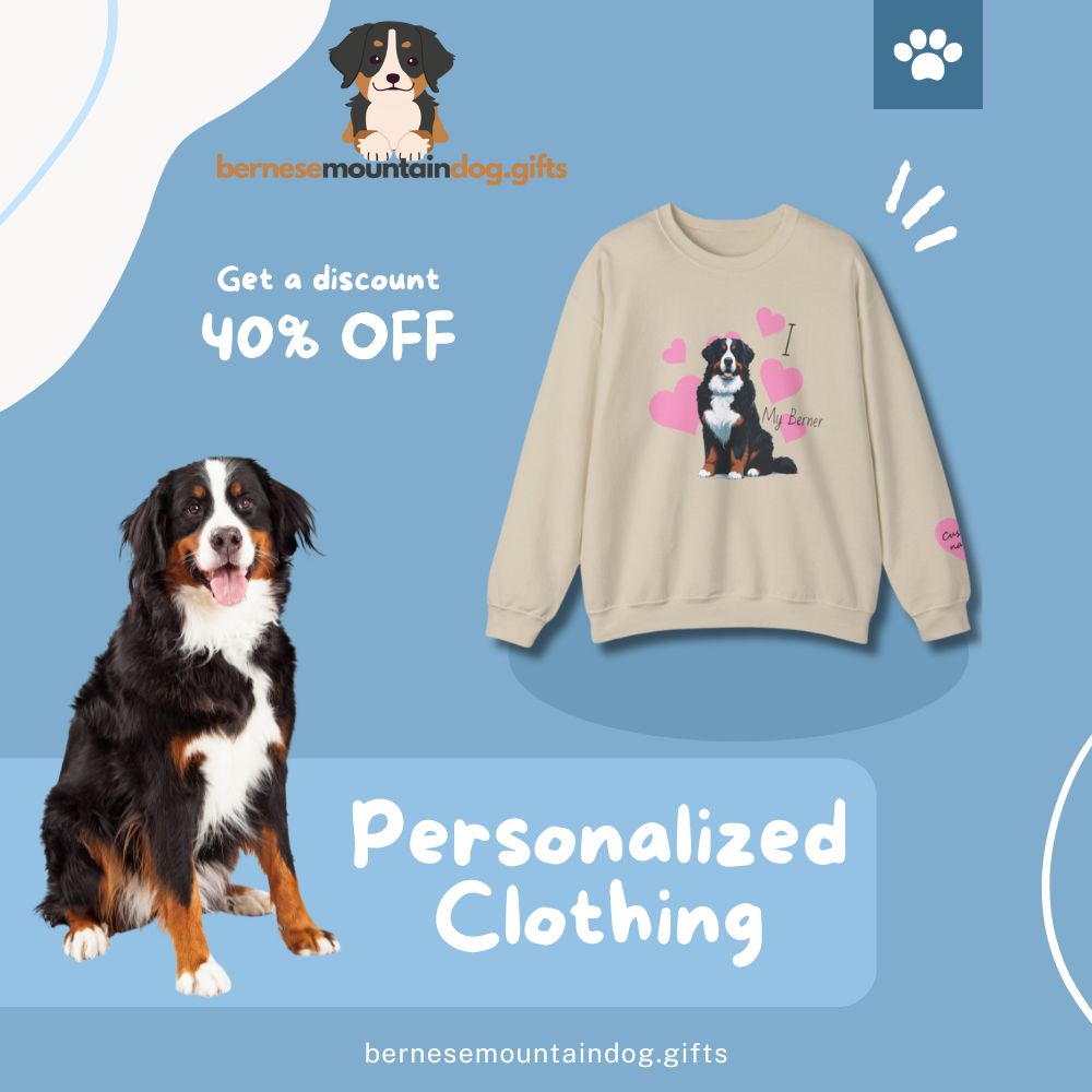 Personalized Bernese Mountain Clothing Collection