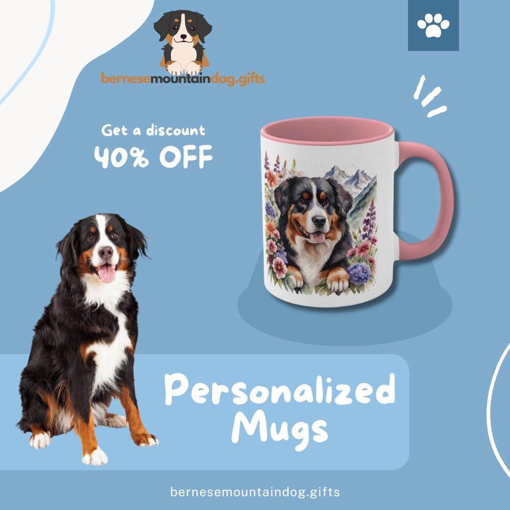 Personalized Bernese Mountain Mugs Collection