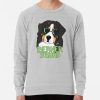 ssrcolightweight sweatshirtmensheather greyfrontsquare productx1000 bgf8f8f8 18 - Bernese Mountain Dog Shop