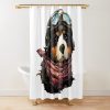 urshower curtain closedsquare1000x1000.1 37 - Bernese Mountain Dog Shop