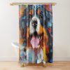 urshower curtain closedsquare1000x1000.1 8 - Bernese Mountain Dog Shop