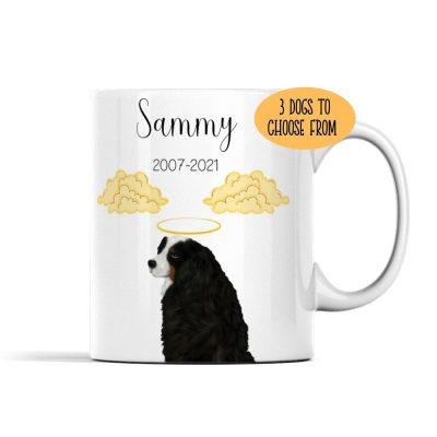 Bernese Mountain Sympathy Gift Dog Memorial Mug - Bernese Mountain Dog Shop